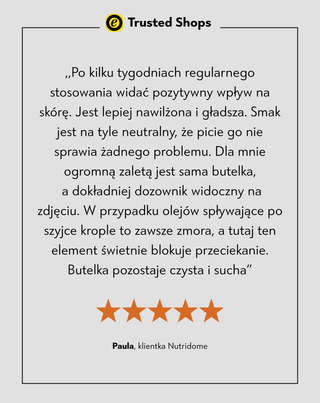 Oleje do picia na skórę z kwasami omega-6 i witaminą E Beauty Nutridome 250 ml