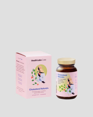 Suplement wspierający przy wysokim cholesterolu z monakoliną K Cholesterol Natural+ Health Labs Care 60 kapsułek - 4