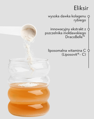 Eliksir anti-aging z kolagenem i kompleksem DracoBelle na poprawę jędrności i gęstości skóry oraz odbudowę ceramidów Orphica - 2