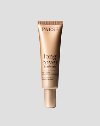 Rozświetlający podkład o naturalnym wykończeniu Long Cover Luminous Paese - 4