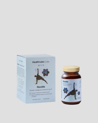 Suplement na stawy z kolagenem dla mężczyzn FlexMe MEN Health Labs Care 60 kapsułek - 2