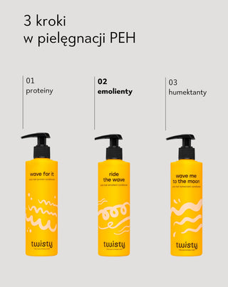 Odżywka emolientowa PEH do włosów kręconych i puszących się Twisty - 4