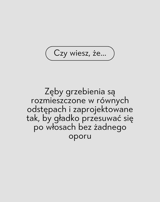 Uniwersalny grzebień do włosów 27 ząbków Nutridome - 3