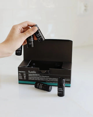 Intensywna kuracja regulująca wydzielanie sebum w ampułkach Sendo - 2