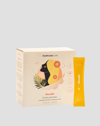 Kolagen do picia GlowMe o smaku Ananas-Mango Health Labs Care 30 saszetek - 1