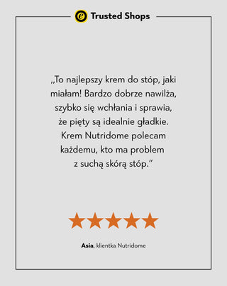 Zmiękczający krem do stóp z mocznikiem i masłem shea Nutridome