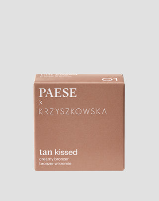 Kremowy bronzer w chłodnym odcieniu Tan kissed 01 Paese