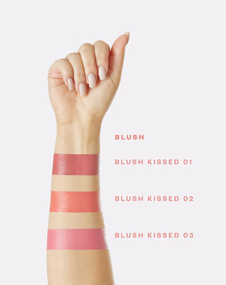 Kremowy róż do policzków w odcieniu różowofuksjowym Blush kissed 03 Paese X Krzyszkowska