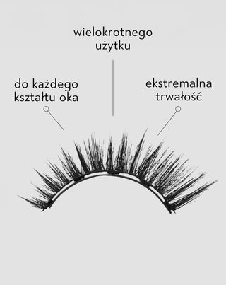 Sztuczne rzęsy magnetyczne wielokrotnego użytku Magnetic Cat Eye Nutridome_3 - 3