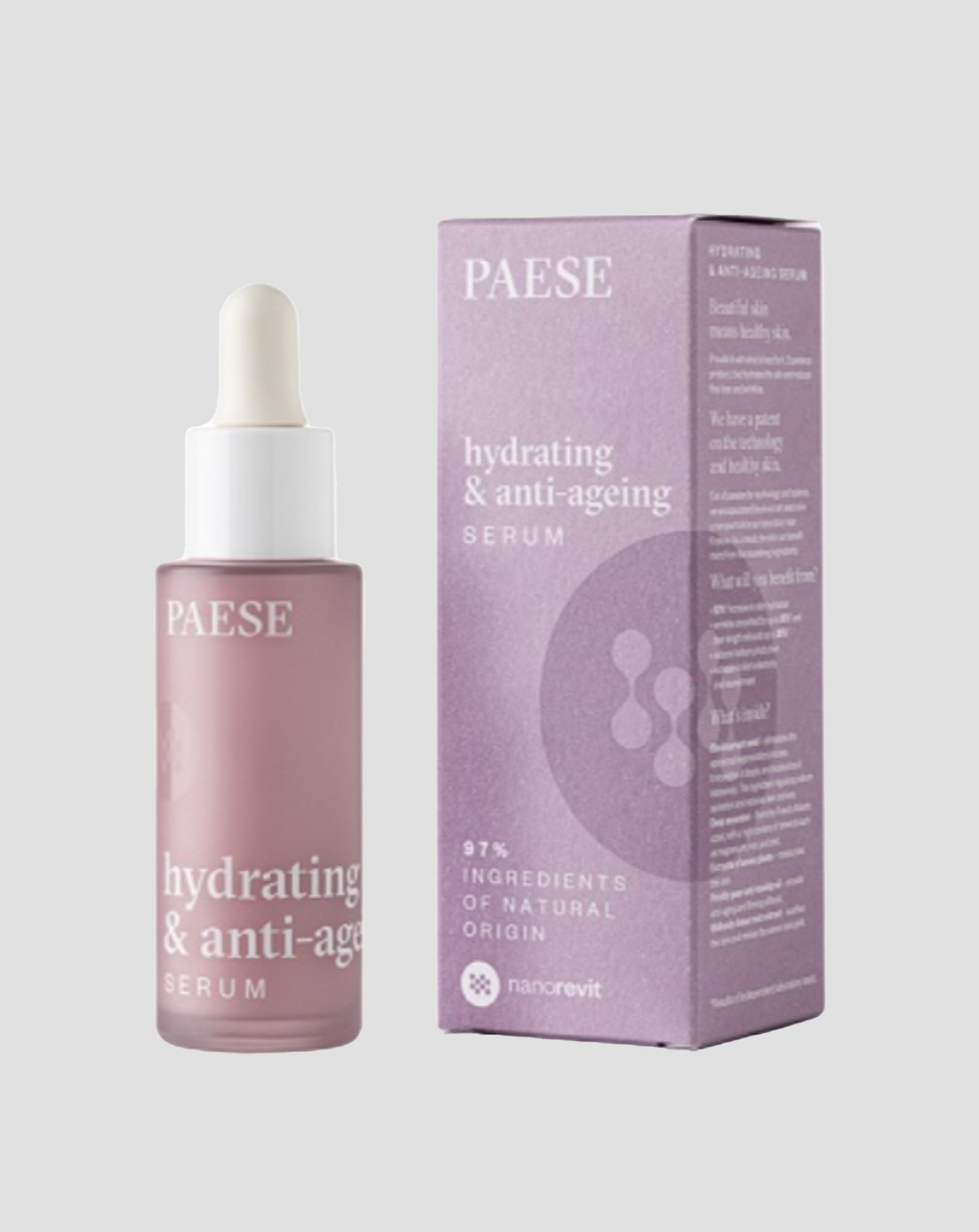 Nawilżające serum przeciwzmarszczkowe hydrating &anti-ageing serum Paese - 1