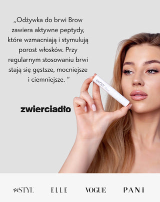 Wzmacniająca odżywka do brwi z wyciągiem z pokrzywy i żeń-szenia Brow Orphica