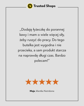 Olej MCT C8+C10 do picia na wsparcie energii i koncentracji Nutridome - 6
