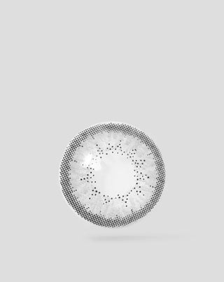 Szare grafitowe soczewki kontaktowe kolorowe zerówki miesięczne grey moons no. 3 Ovio - 2