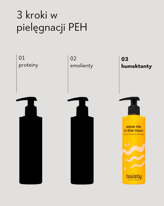 Odżywka humektantowa do włosów kręconych z aloesem, kwasem mlekowym, pantenolem Twisty - 4