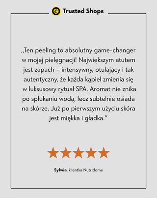 Cukrowy peeling scrub do ciała wygładzający skórę Nutridome 250 g - 5