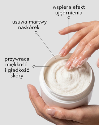 Cukrowy peeling scrub do ciała wygładzający skórę Nutridome 250 g - 4