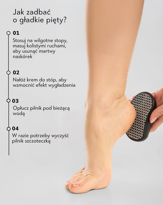 Tarka-pumeks do stóp z nano szkła do usuwania zrogowaciałej skóry Nutridome - 3