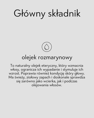 Olejek rozmarynowy do włosów i skóry głowy odżywiający i pobudzający wzrost włosów Saint Éternité - 3