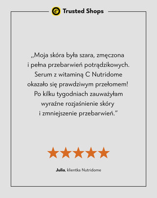 Witamina C 5% serum do twarzy na przebarwienia Nutridome - 5