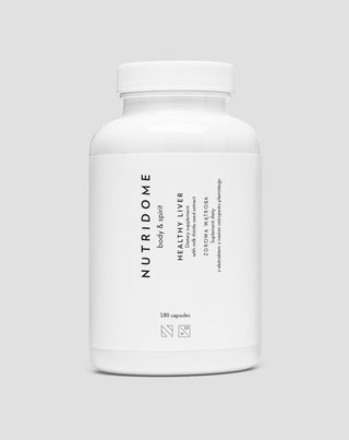 Ostropest plamisty tabletki Zdrowa wątroba Nutridome 180 kapsułek - 1