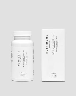 Kwas Alfa Liponowy ALA wspierający metabolizm glukozy suplement diety Nutridome 60 szt. - 3