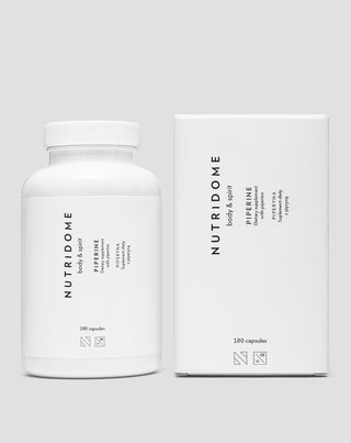 Piperyna w tabletkach dla lepszego trawienia wspomagająca odchudzanie Piperine Nutridome 180 kapsułek - 4