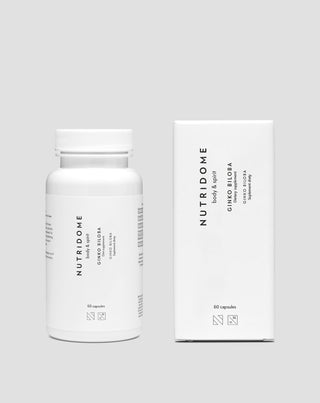 Ginkgo Biloba ekstrakt z liści miłorzębu japońskiego Nutridome 60 szt_2 - 3