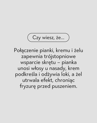Zestaw krem + pianka + żel do loków do stylizacji i pielęgnacji włosów kręconych i falowanych Twisty - 5