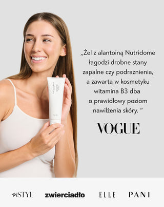 Żel do mycia twarzy oczyszczający i nawilżający z alantoiną Nutridome - 6