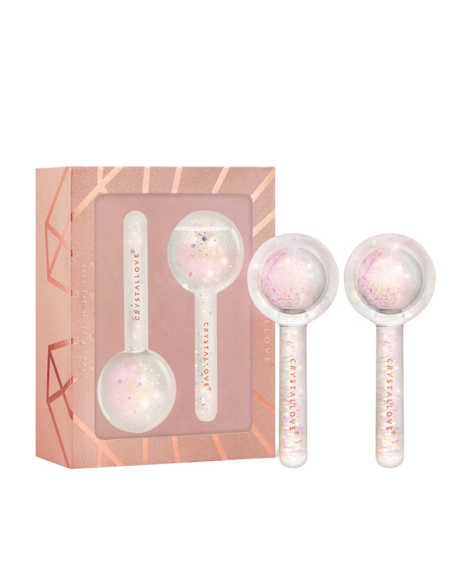 Szklane kule do masażu Krioterapia twarzy Cryolift ice globes Crystallove - 1