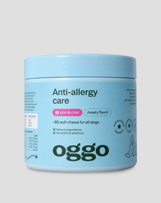 Suplement na alergie i wrażliwą skórę dla psa Anti-allergy care Oggo 180 g