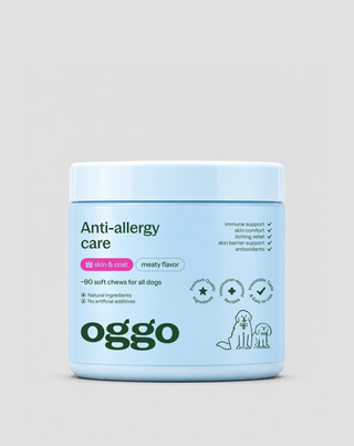Suplement na alergie i wrażliwą skórę dla psa Anti-allergy care Oggo 180 g - 1