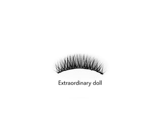 Sztuczne rzęsy na pasku 2d do wielokrotnego stosowania naturalny efekt Extraordinary Doll Bamm!Lashes