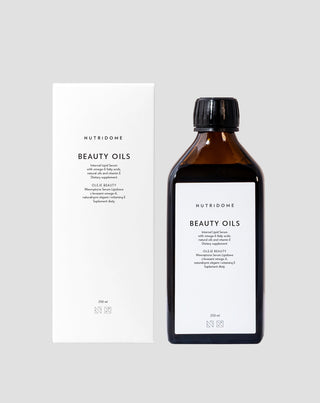 Oleje do picia na skórę z kwasami omega-6 i witaminą E Beauty Nutridome 250 ml