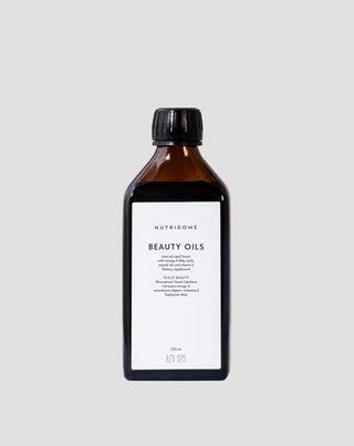 Oleje do picia na skórę z kwasami omega-6 i witaminą E Beauty Nutridome 250 ml