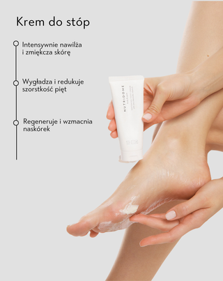 Zmiękczający krem do stóp z mocznikiem i masłem shea Nutridome - 2