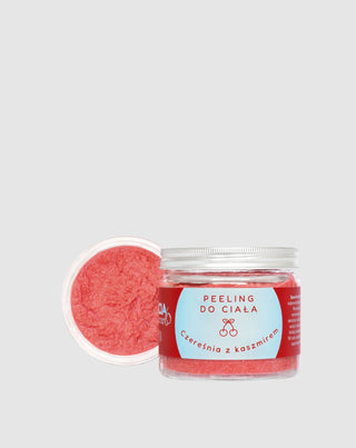 Soczysty peeling cukrowy Czereśnia z Kaszmirem Bracia Mydlarze - 3