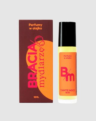 Perfumy w olejku o soczystym zapachu ananasa, pomarańczy i drzewa sandałowego Tamte noce 18:30 Bracia Mydlarze