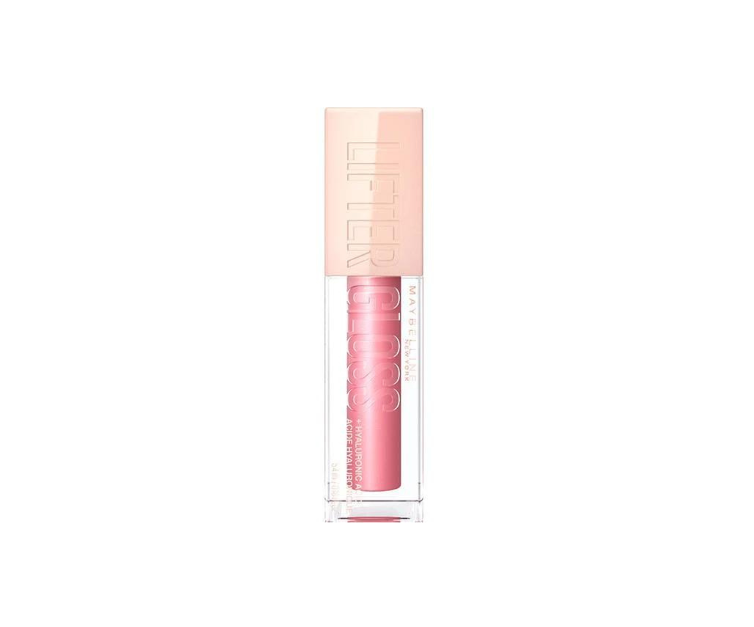 Błyszczyk do ust z kwasem hialuronowym i witaminą E Lifter Gloss 005 Petal Maybelline - 1