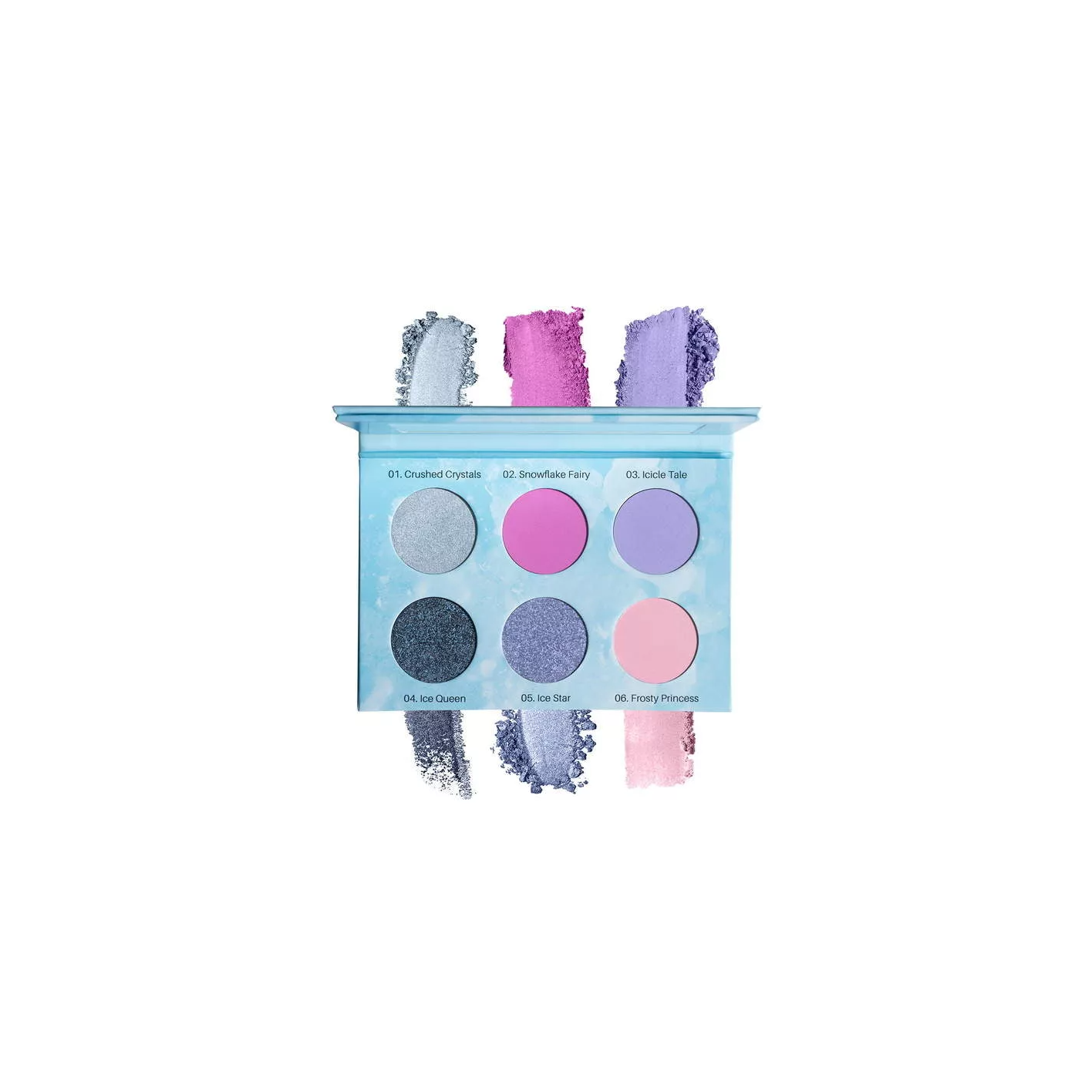 Paleta cieni prasowanych do powiek z lusterkiem Frosted Fairy Tale Neo Make Up - 4