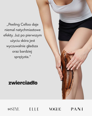Peeling do ciała z kawą i naturalnymi olejami redukujący cellulit i rozstępy Celloo_3 - 3