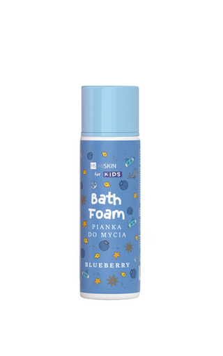 Niebieska pianka do mycia - spray dla dzieci Blueberry HiSkin for Kids