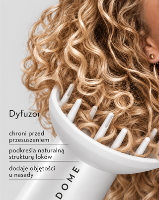 Suszarka do włosów Nutridome 3w1 z jonizacją moc 1600 W - 6