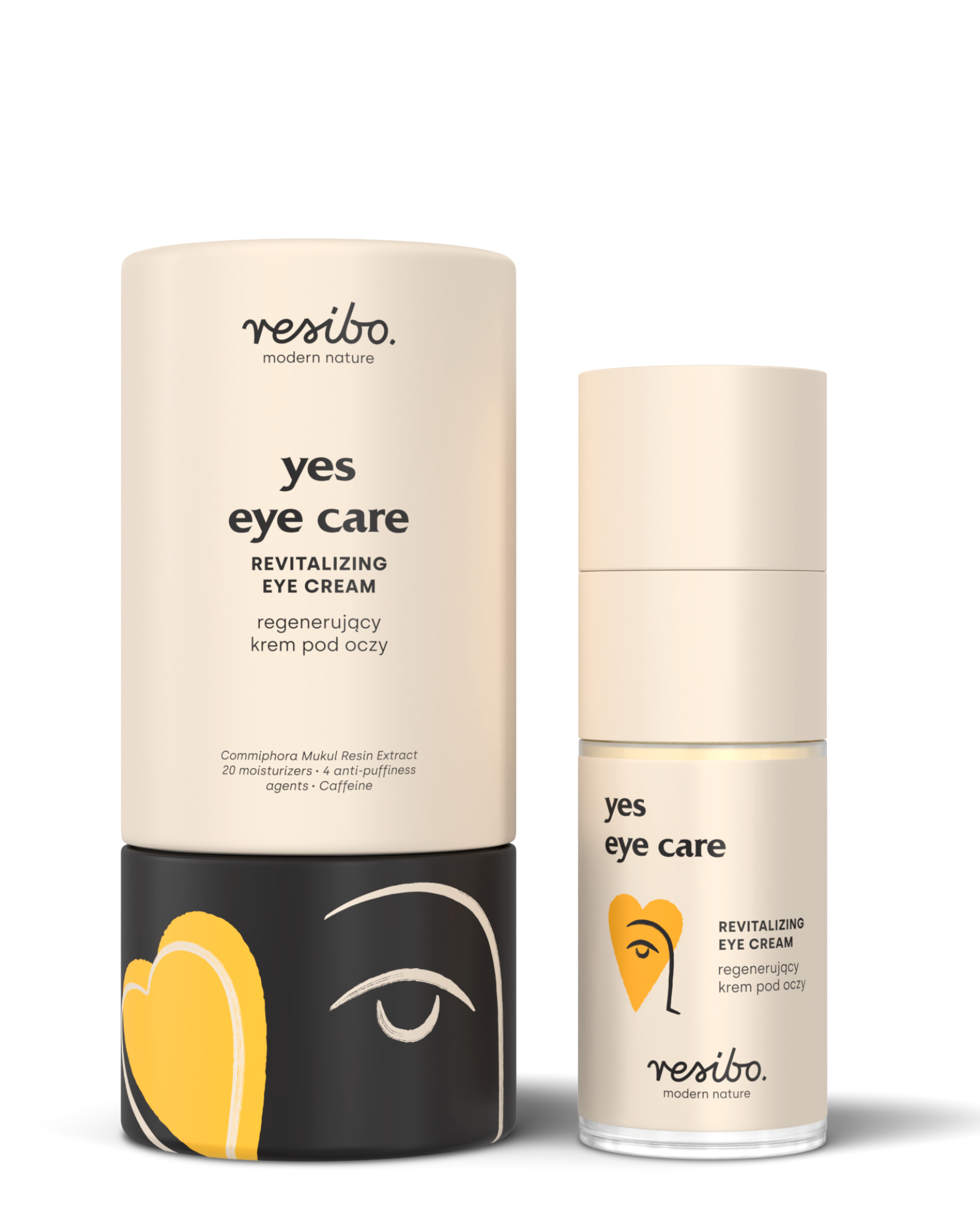 Silnie regenerujący krem Yes Eye Care pod oczy 15 ml Resibo - 4