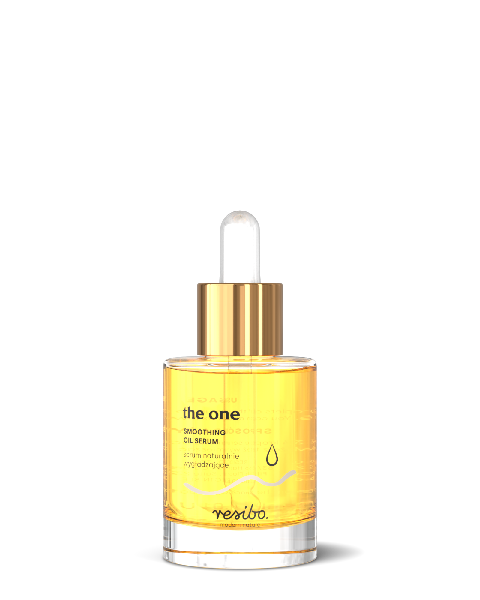 Naturalnie wygładzające serum The One do twarzy zapobiegające zmarszczkom 30 ml Resibo - 3