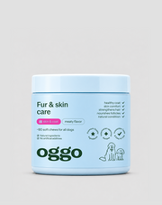 Suplement na sierść i skórę dla psa Fur & Skin Oggo 180 g