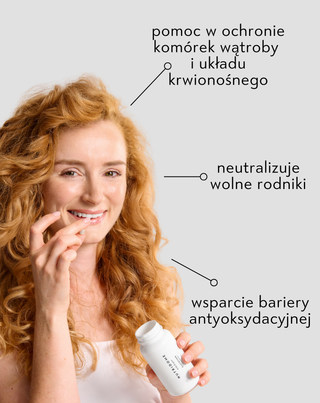 Glutation GSH w kapsułkach antyoksydant dla wsparcia układu immunologicznego Nutridome 60 szt. - 2