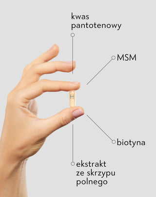 Tabletki na wypadanie i porost włosów dla kobiet Hairvity Halier 60 kapsułek - 2