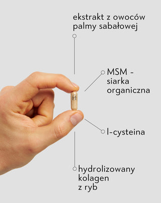 Tabletki na wypadanie włosów dla mężczyzn na łysienie Hairvity Men Halier 60 kapsułek - 2