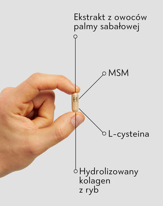 Tabletki na wypadanie włosów dla mężczyzn na łysienie Hairvity Men Halier 60 kapsułek - 2